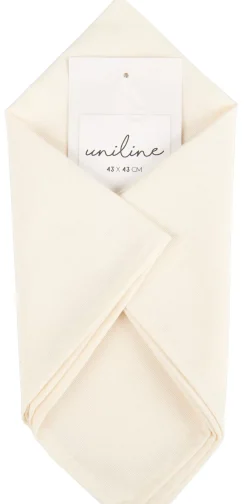 CASA Uniline Servilleta Blanco Apagado| Servilletas