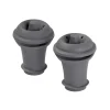 CASA Vacuvin Tapones De Vino Juego De 2 Gris| Accesorios Vino