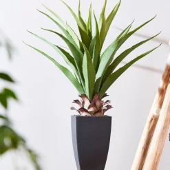 CASA Vera Planta Aloe Vera Verde| Plantas Artificiales