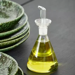 CASA Vergine Jarra Aceite Vinagre Transparente| Aceiteras
