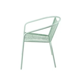 CASA Verona Silla Apilable Aguamarina| Sillas De Jardín