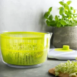 CASA Vida Verde Escurridor De Lechugas Blanco, Verde| Escurridores