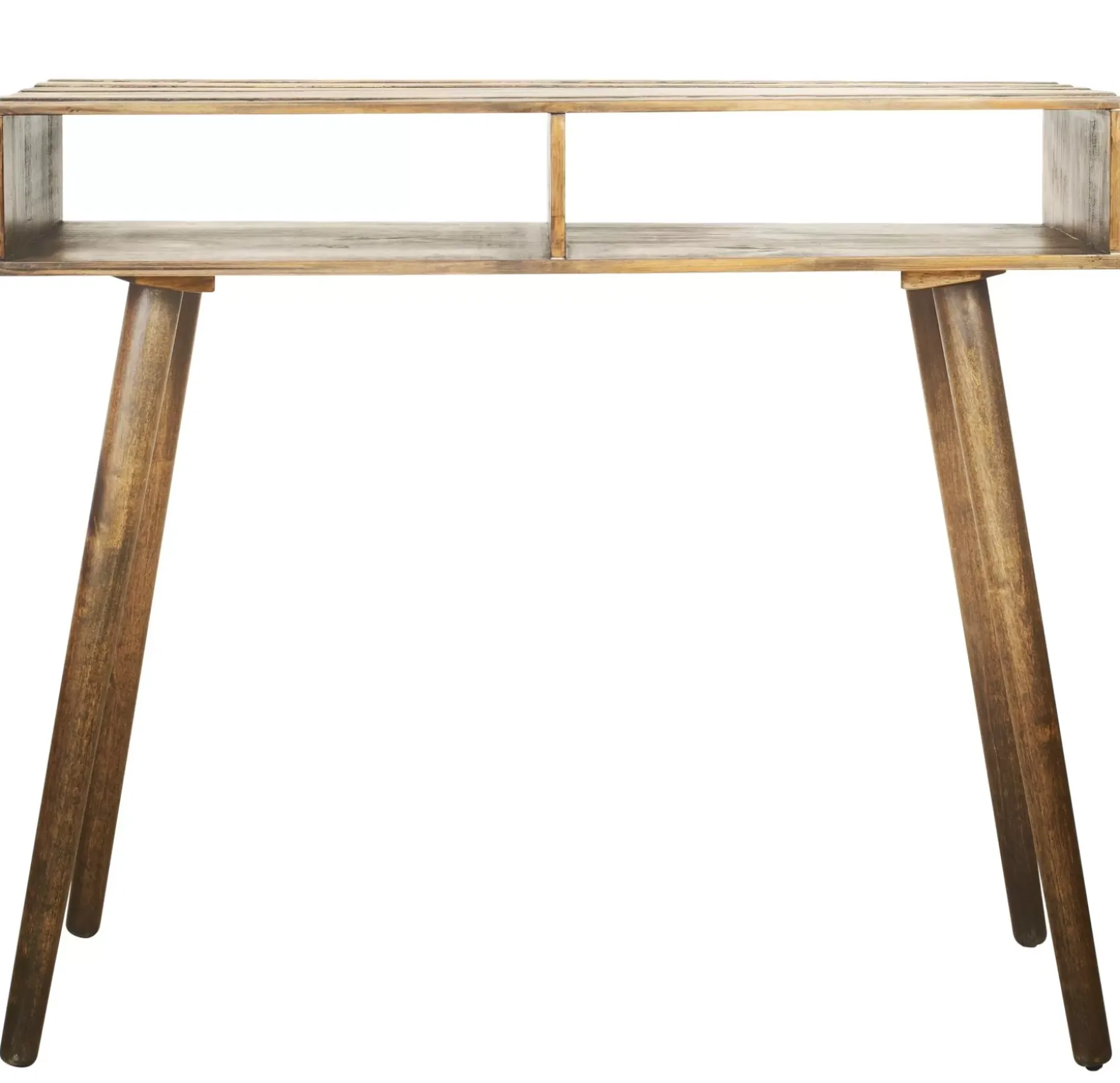 CASA Vintage Consola Marron, Natural| Consolas