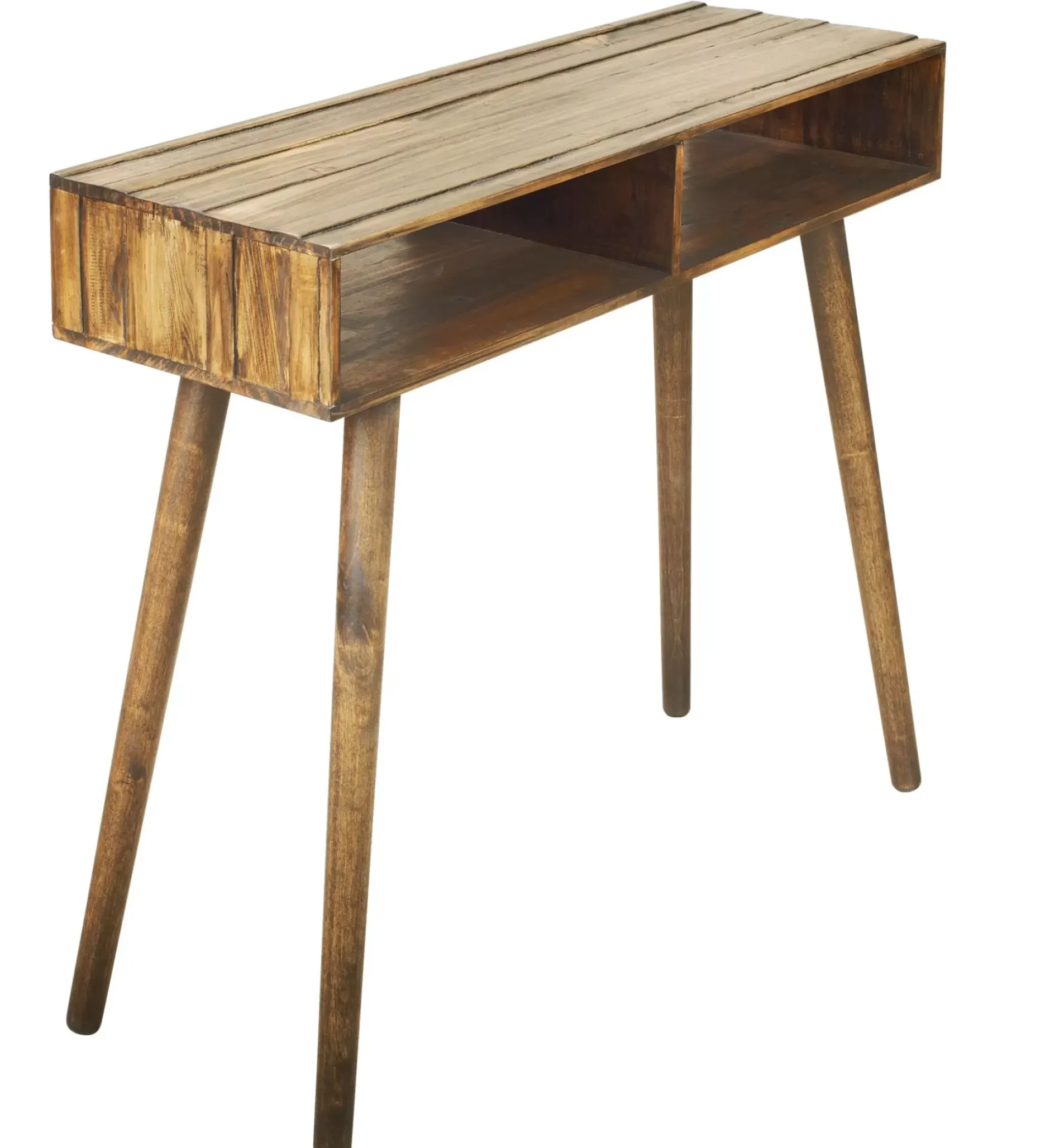 CASA Vintage Consola Marron, Natural| Consolas