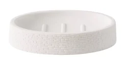 CASA White Elegance Jabonera Blanco| Accesorios De Tocador