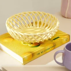 CASA Wovy Frutero Amarillo Claro| Accesorios De Cocina