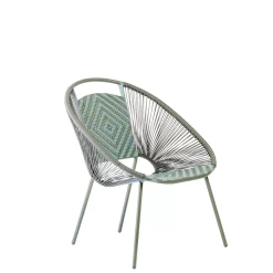 CASA Yuma Silla Lounge Verde| Sillas Lounge