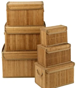 CASA Zen Caja Con Asas Natural| Cestas De Almacenaje